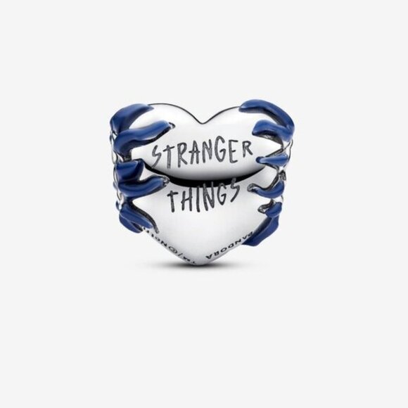 Pandora Stranger Things Glow-in-the-dark Heart Charm - Picture 2 of 6